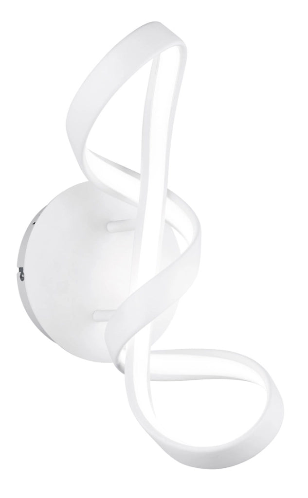 Applique da Interno a LED SMD in Metallo Bianco Opaco