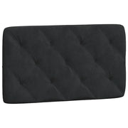 Cuscino Testiera Nero 80 cm in Velluto CFW6036134