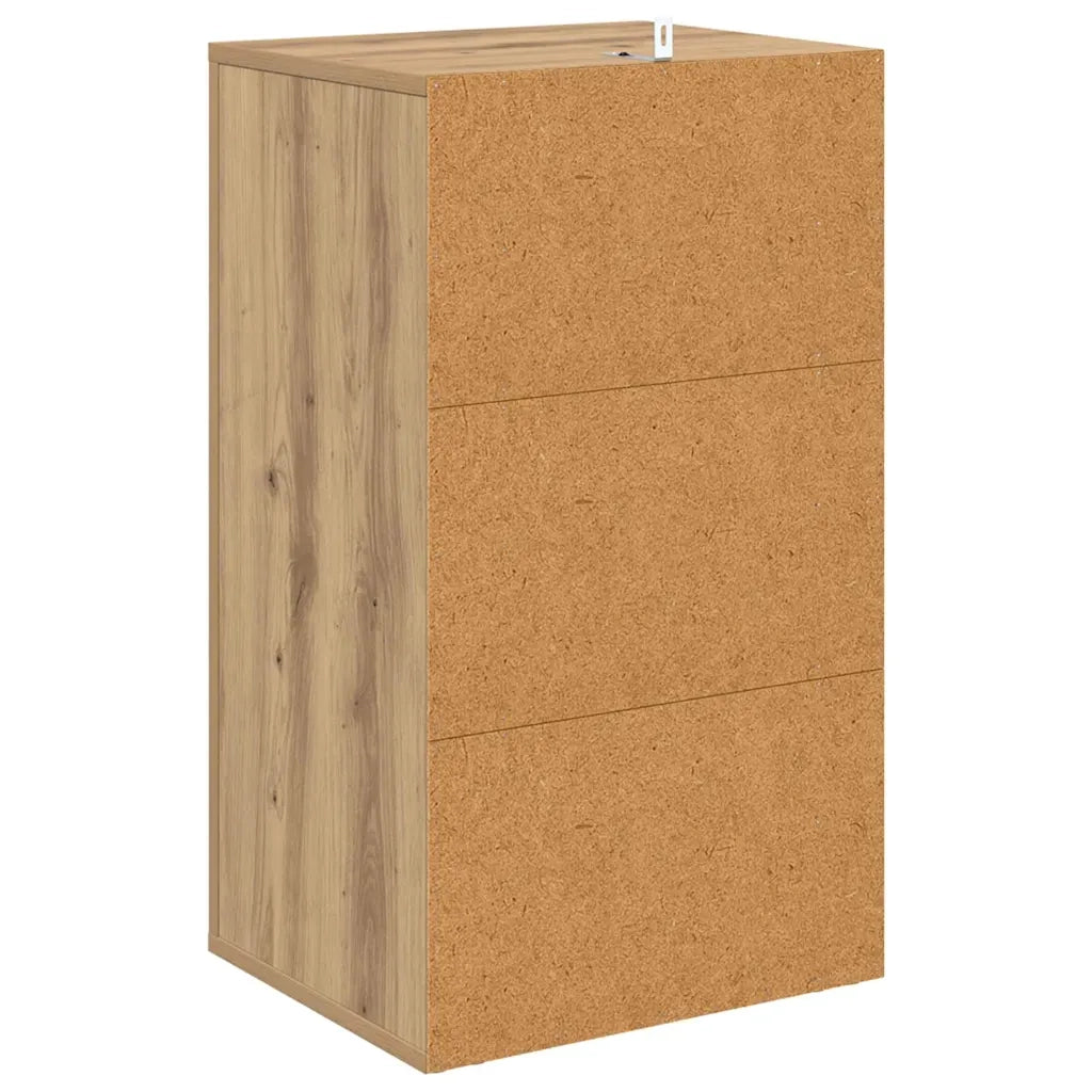 Credenza-Buffet-Armadio da cucina rovere artigianale 40 x 33 x 70 cm Legno multistrato