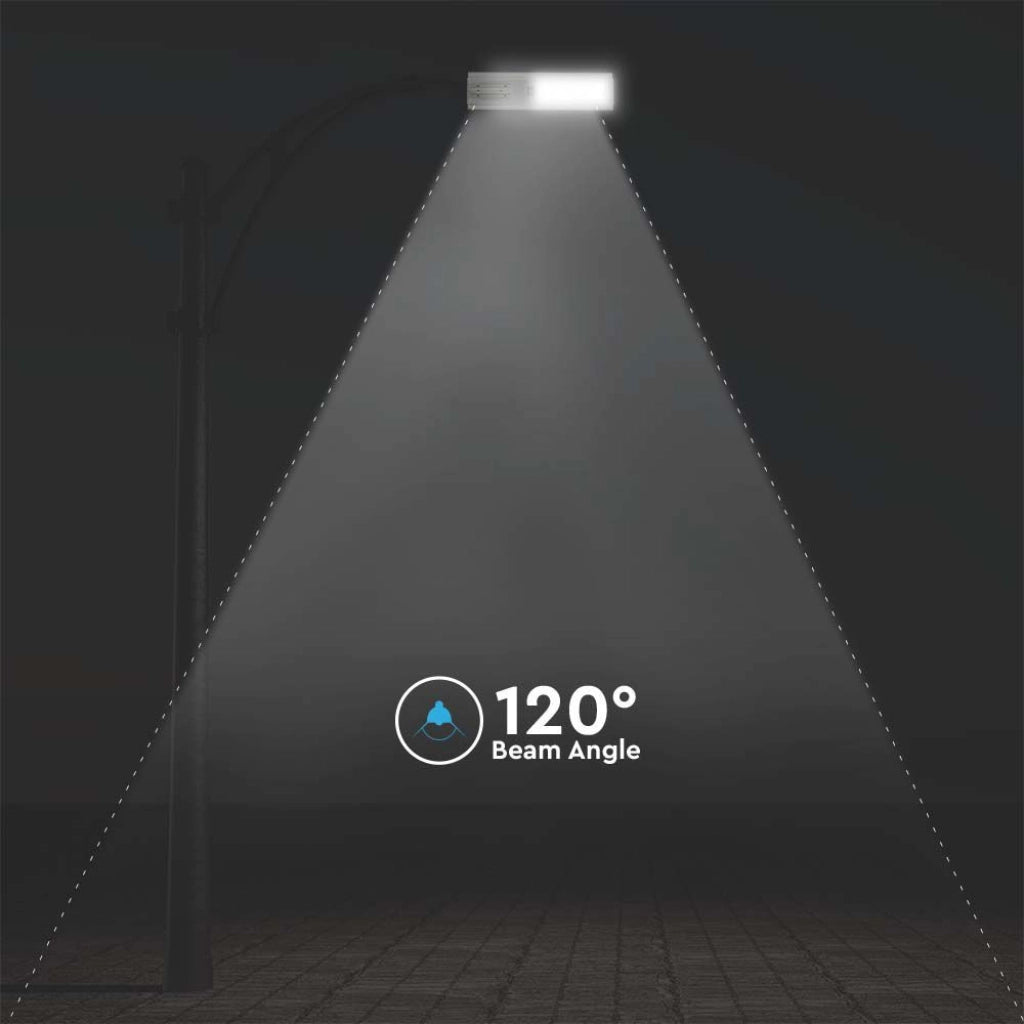 V-TAC Armatura Stradale con Pannello Solare 200W Colore Bianco 6000K IP65 SKU 6756
