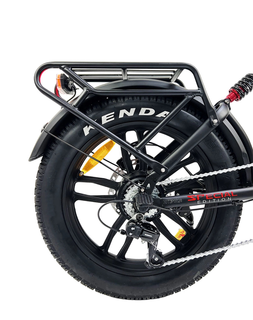 Bicicletta Elettrica GT3 PRO 250W con Freni Idraulici Display XXL e Chiave NFC Nero