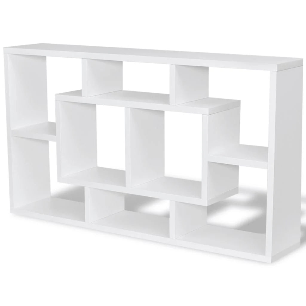 Scaffale di design da parete con 8 scomparti bianco 2702117/3