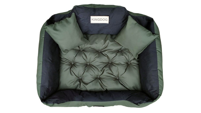 AIO FACTORY 115x95 cm KINGDOG Cuccia per cani impermeabile personalizzabile Verde