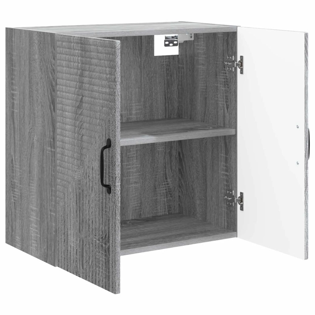 Mobiletto a muro Sonoma grigio 59 x 31 x 60 cm 898581