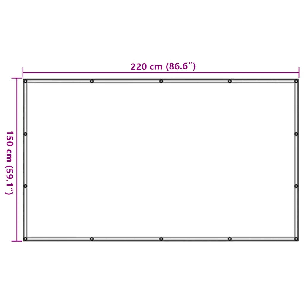Rete per Rimorchio Verde 1,5x2,2 m HDPE CFW1805903