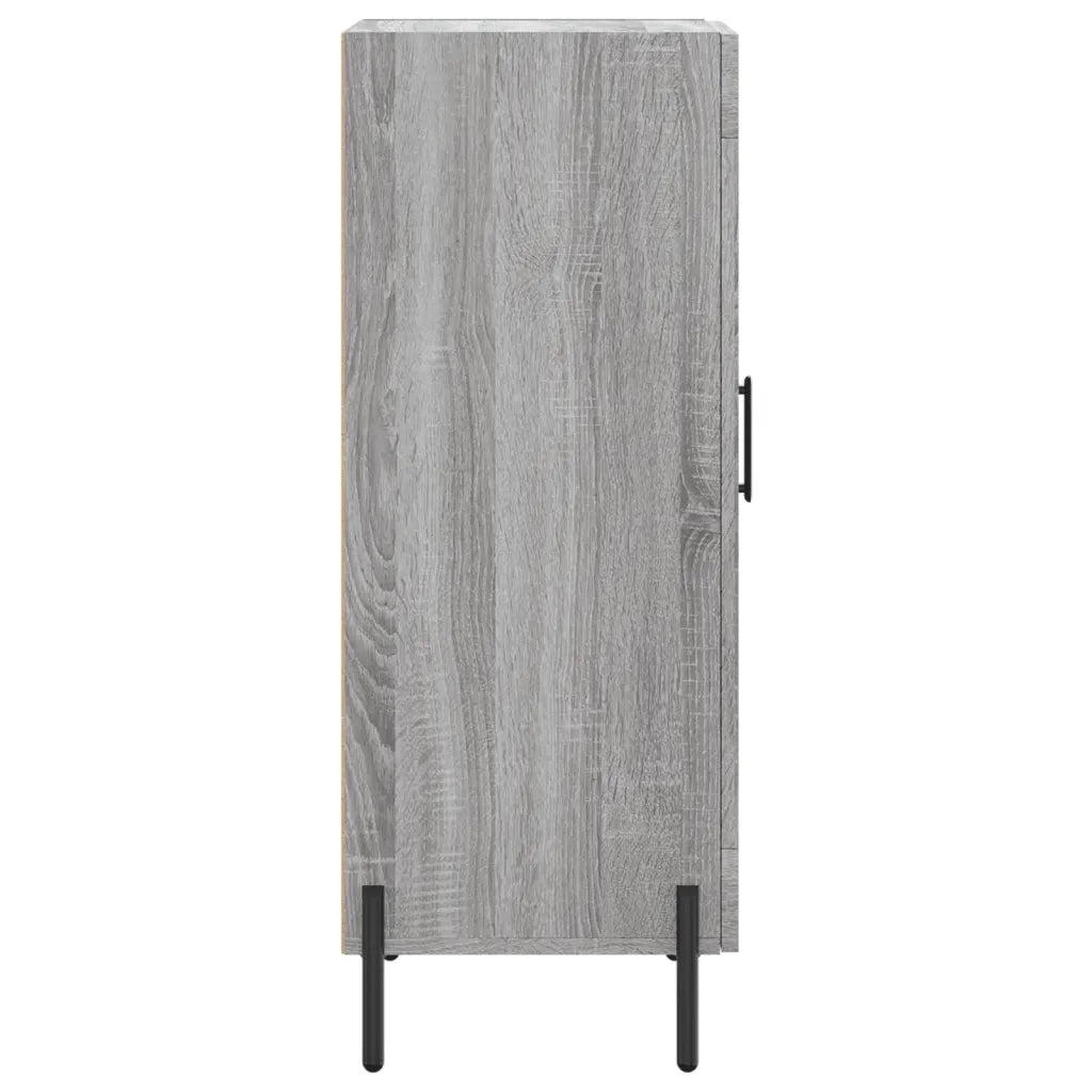 Credenza-Buffet-Armadio da cucina Grigio Sonoma 34,5x34x90 cm in Legno Multistrato 587725