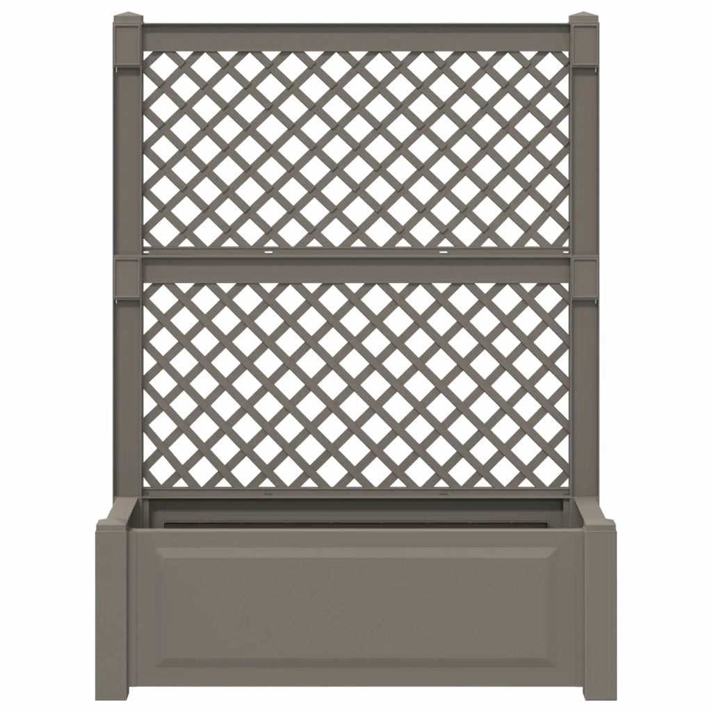 Vaso Grande con Direzione 2 pz Grigio 143 x 143 x 133,5 cm PP CFW6307935