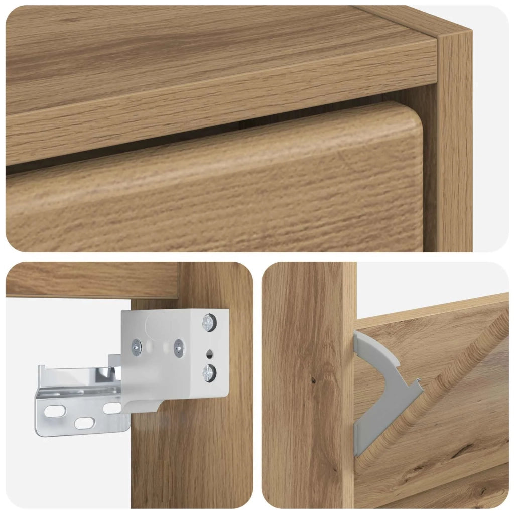 Mobiletto per Scarpe da Muro BREDA 71 x 17 x 43 cm 897514