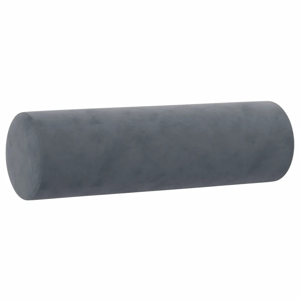 Divano | Divano da soggiorno | Sofa a 2 Posti con Cuscini Grigio Scuro 140 cm in Velluto