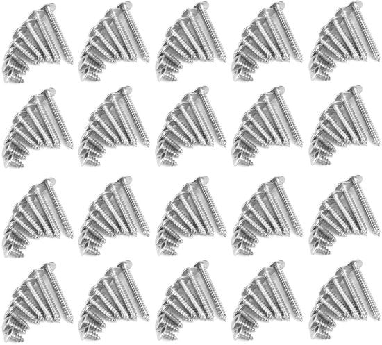 Viti autoallevanti da 200 pezzi - M4/8mm - M4/10mm - M4/12mm - M4/16mm - M4/20mm - Acciaio inossidabile 304