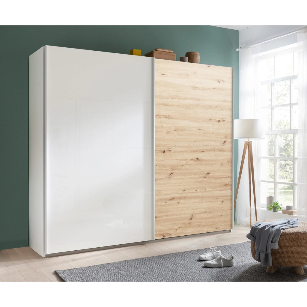ARMADIO SCORREVOLE SYSTEMA 250X67XH223CM OAK MIELE