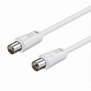 Trade Shop - Cavo Antenna Coax 3mt Iec Maschio-iec Femmina Televisore Hdtv Prolunga Cav-at3.0m -