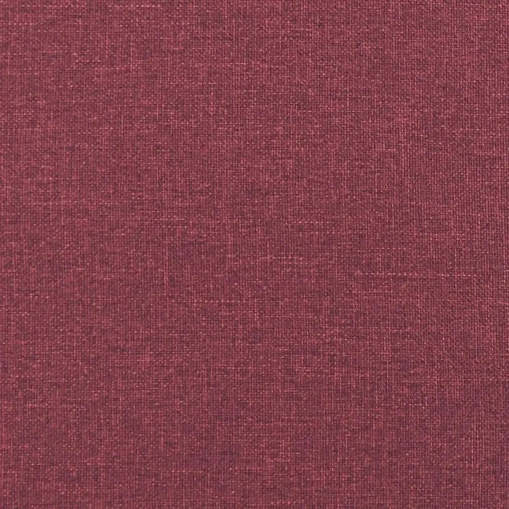 Cornice del letto ad angolo Rosso Vino 100 x 200 cm Tessuto 42016128