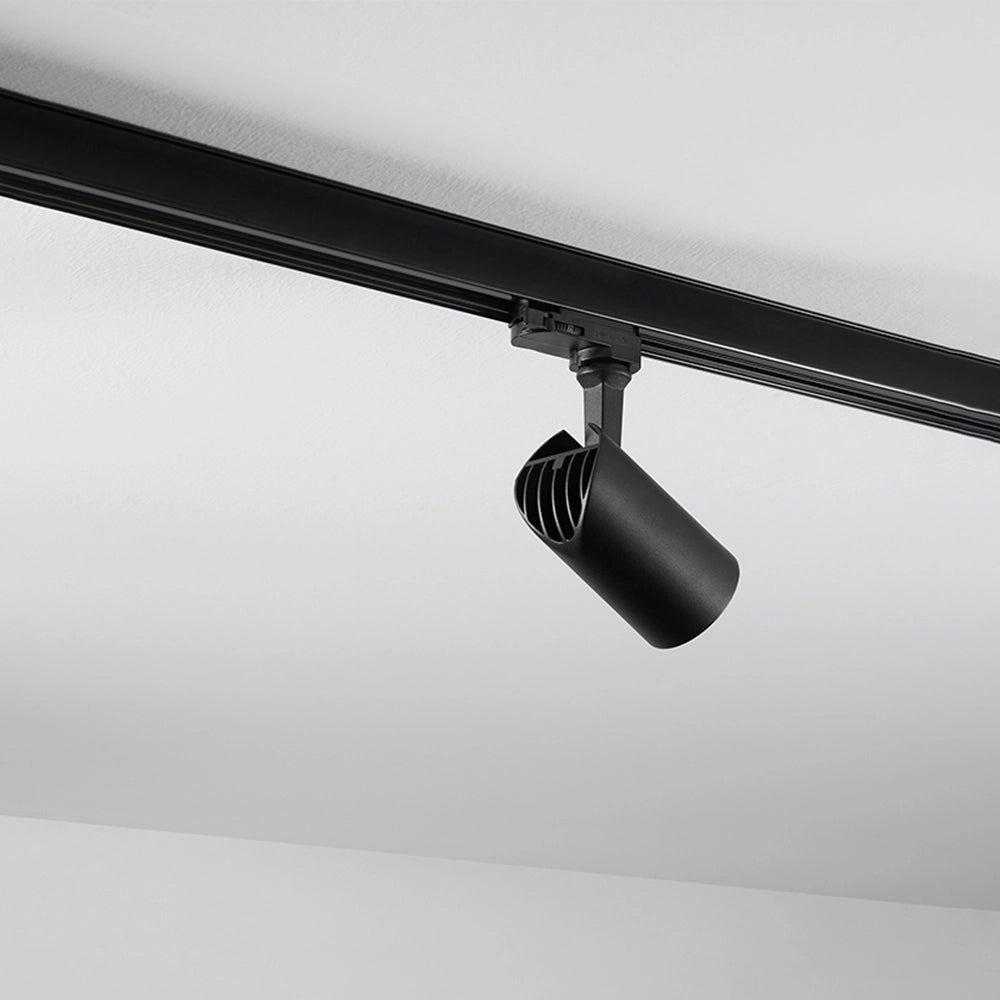 Faretto Binario Moderno Binario Alluminio Nero Gu10