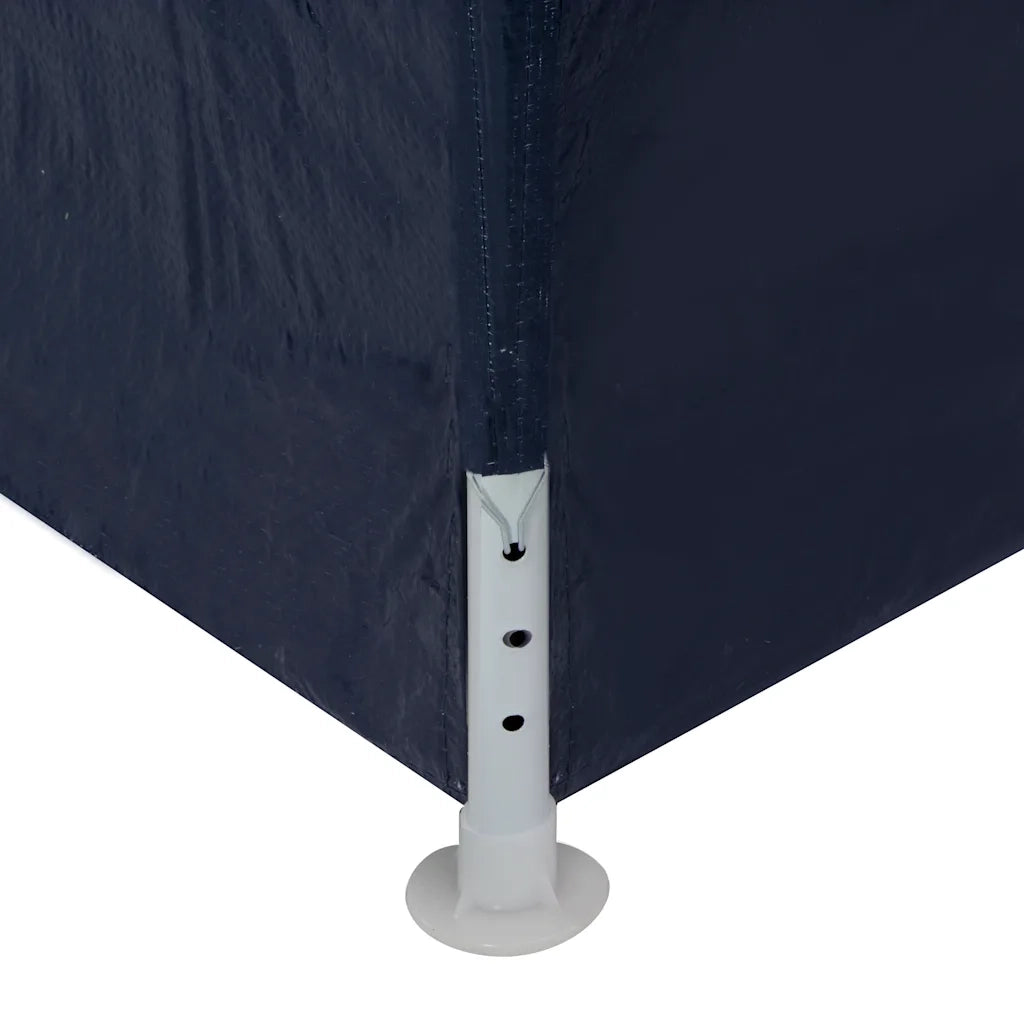 Gazebo da Giardino 3x12 m Blu