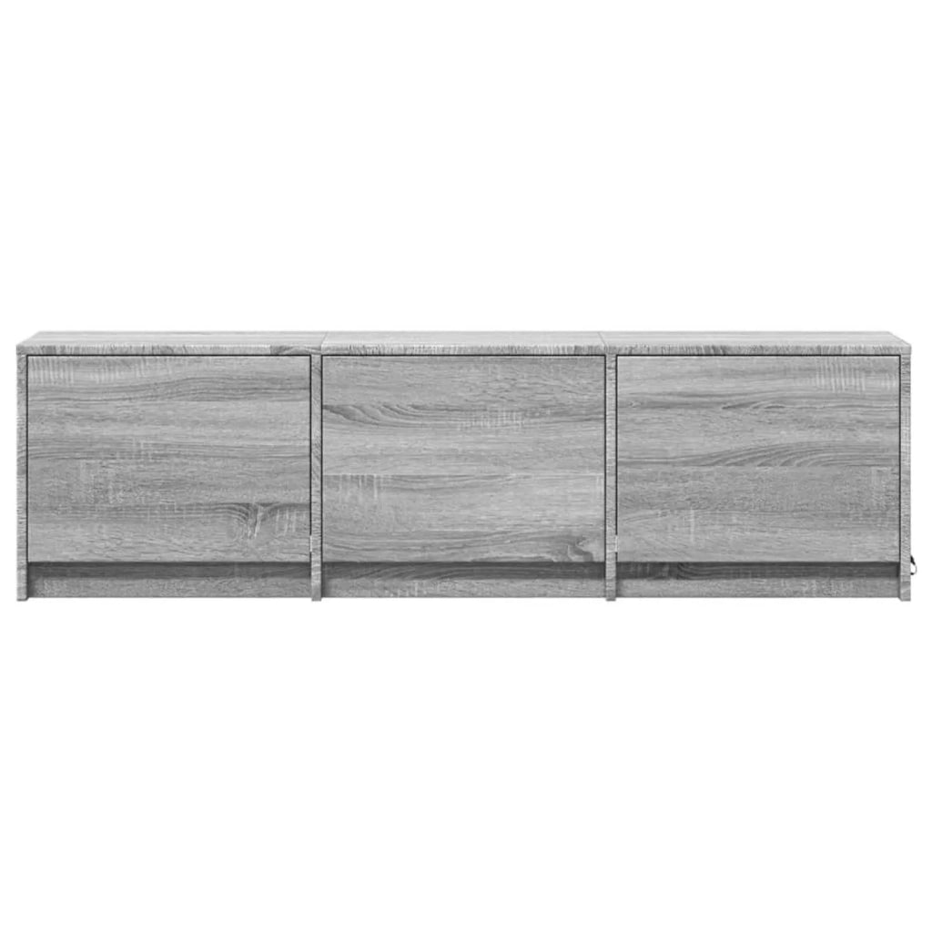 Mobile TV Grigio Sonoma 140 x 34 x 40 cm Legno multistrato 8006560