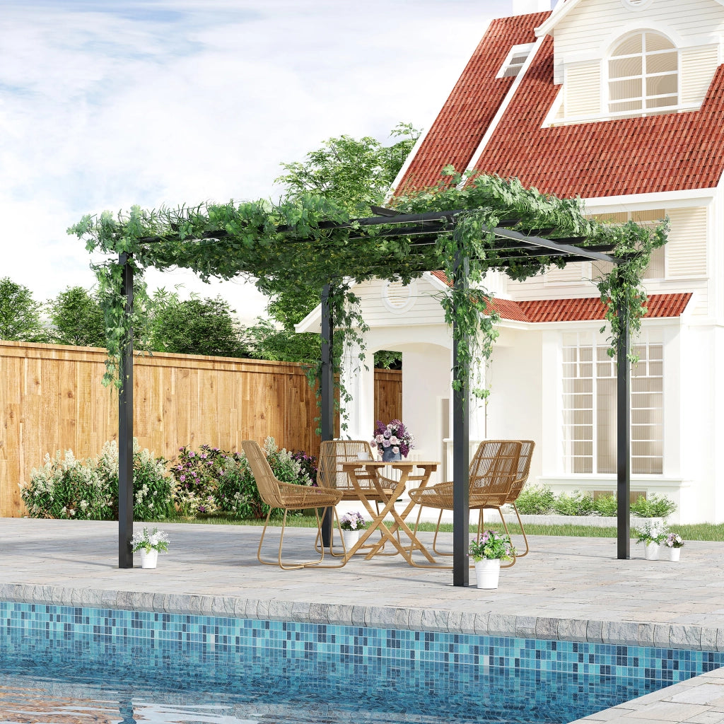 Pergola autoportante ¨C zephmum ¨C Nero 3x3x2.3 m
