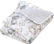 Tenda per bambini grande coperta per lettino XXL coperta per lettino 120 x 120 cm, colore: safari