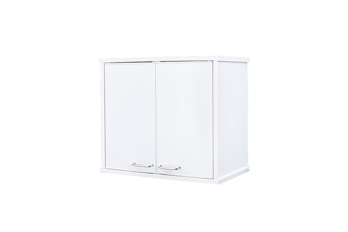 Pensile Lavanderia da Esterno 60x34x52,5 cm in PVC Bianco