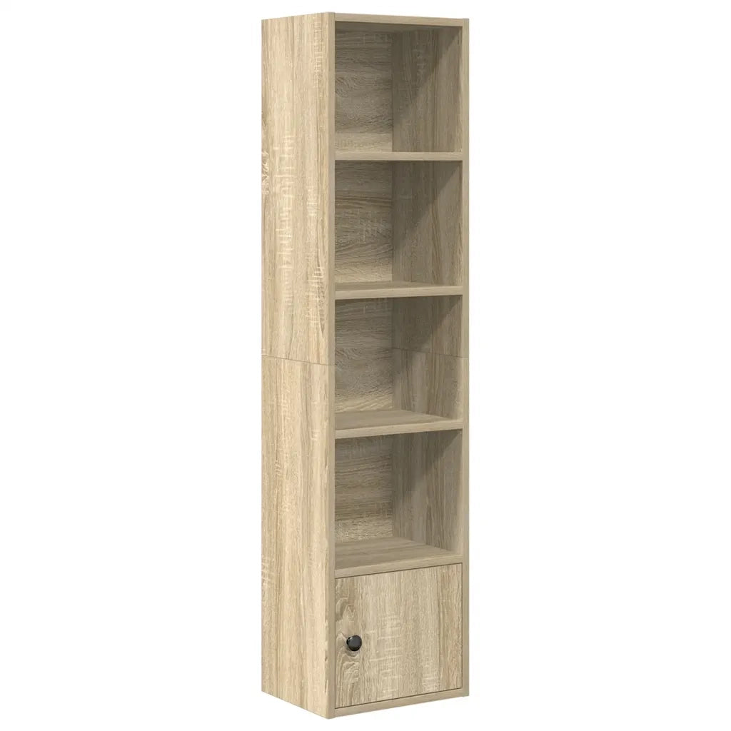 Libreria Rovere Sonoma 31x24x127 cm in Legno Multistrato 860348