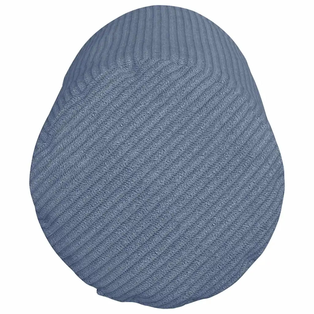 Cuscini a rullo 2 pcs Blu Ø 15 x 40 cm Tessuto in Cords