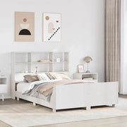 vidaXL Letto senza Materasso Bianco 120x190 cm Legno Massello di Pino