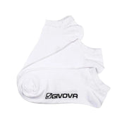 GIVOVA CALZA FANTASMINO TAGLIA 35/38 DA UOMO MAGLIA JERSEY IN COTONE 3PZ BIANCO