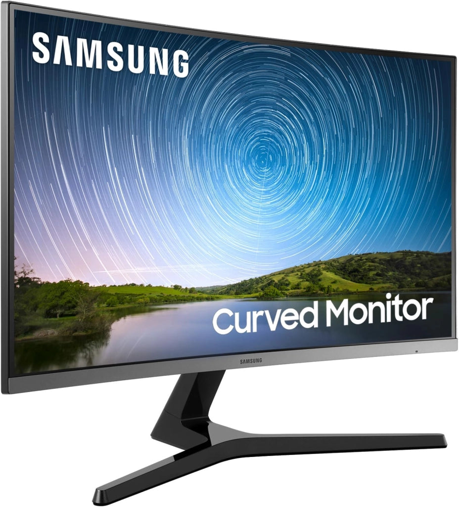 Monitor CR50 (C27R502), Curvo (1500R), 27", 1920x1080 (Full HD), VA, 75 Hz, 4 ms, FreeSync, HDMI, D-Sub, Ingresso Audio, Flicker Free, Eye Saver Mode, Dark Blue Gray
