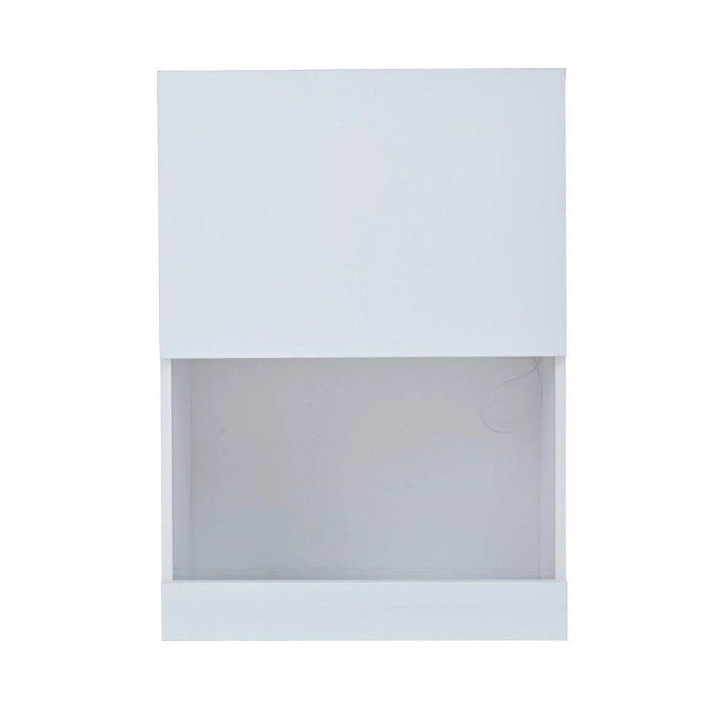 Mobile TV con LED Wohnwand ¨C MINIMAL ¨C Bianco Lucido, Set 3pz, 175x39x34
