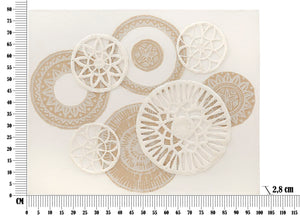 Dipinto su Tela Icer 80x2,8x100 cm in Legno e Tessuto