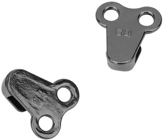 Set di riparazione per tende da finestra - 20 pezzi - Legering - Haken con rami - Duraturo - Leggero - Resistente all'usura - Resistente al tempo - Haken per tende da finestra
