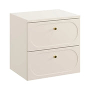 Set da bagno TORNADO beige: mobile sottolavabo 60cm + piano per lavabo