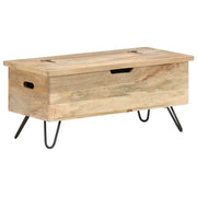 Baule 90x40x45 cm in Legno Massello di Mango cod mxl 46249