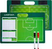 Tastiera Tattica Calcio Pro con Magnet e Penna - Pannello Tattico per Allenatori di Futsal e Calcio - Strumento di Allenamento Calcio con Tabelloni di Marcatura - Incluso Supporto Tattico e Esercizi Pre-partita