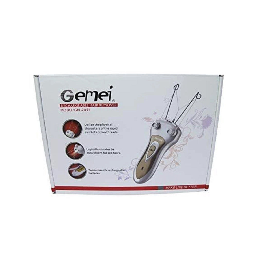 Trade Shop - Depilatore Donna Ricaricabile Per Rimozione Peli Epilatore A Batteria Gm-2891 -