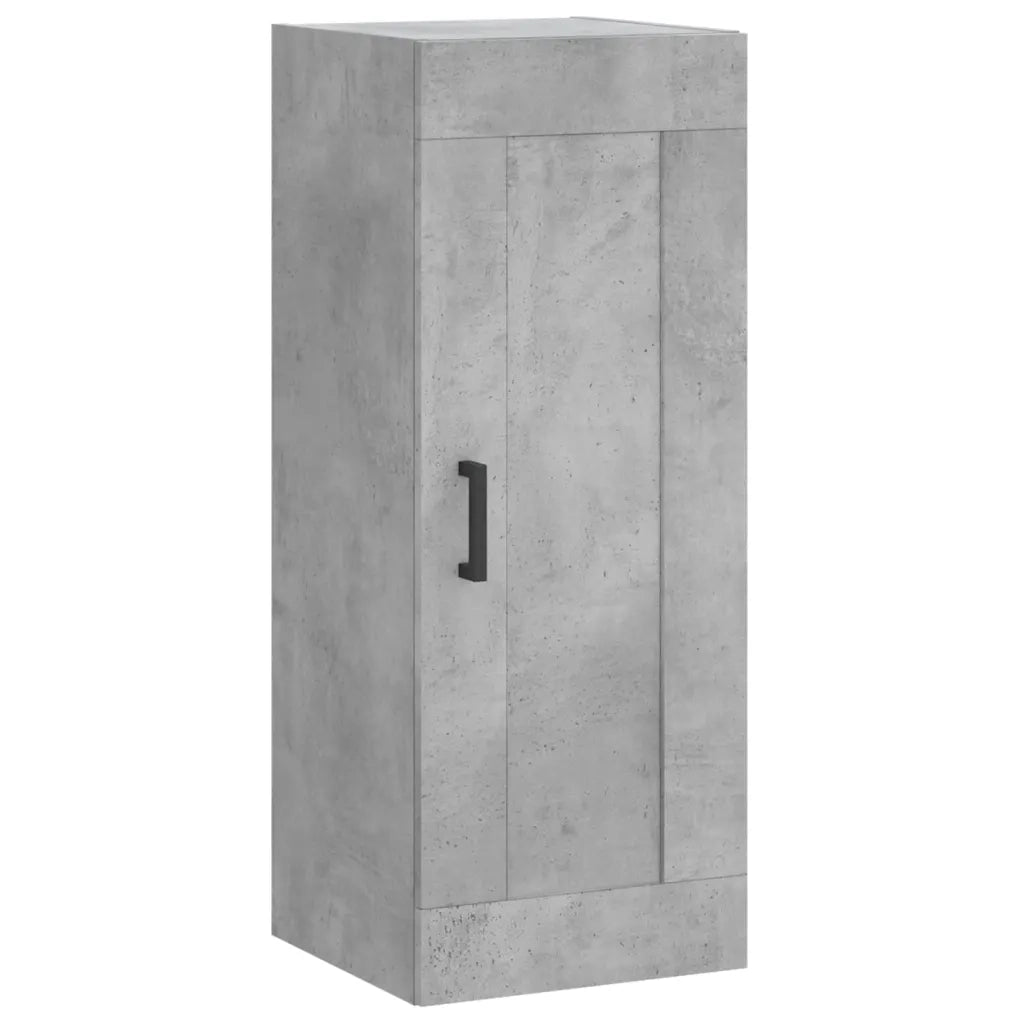 Credenza Grigio Cemento 34,5x34x180 cm in Legno Multistrato 3200389