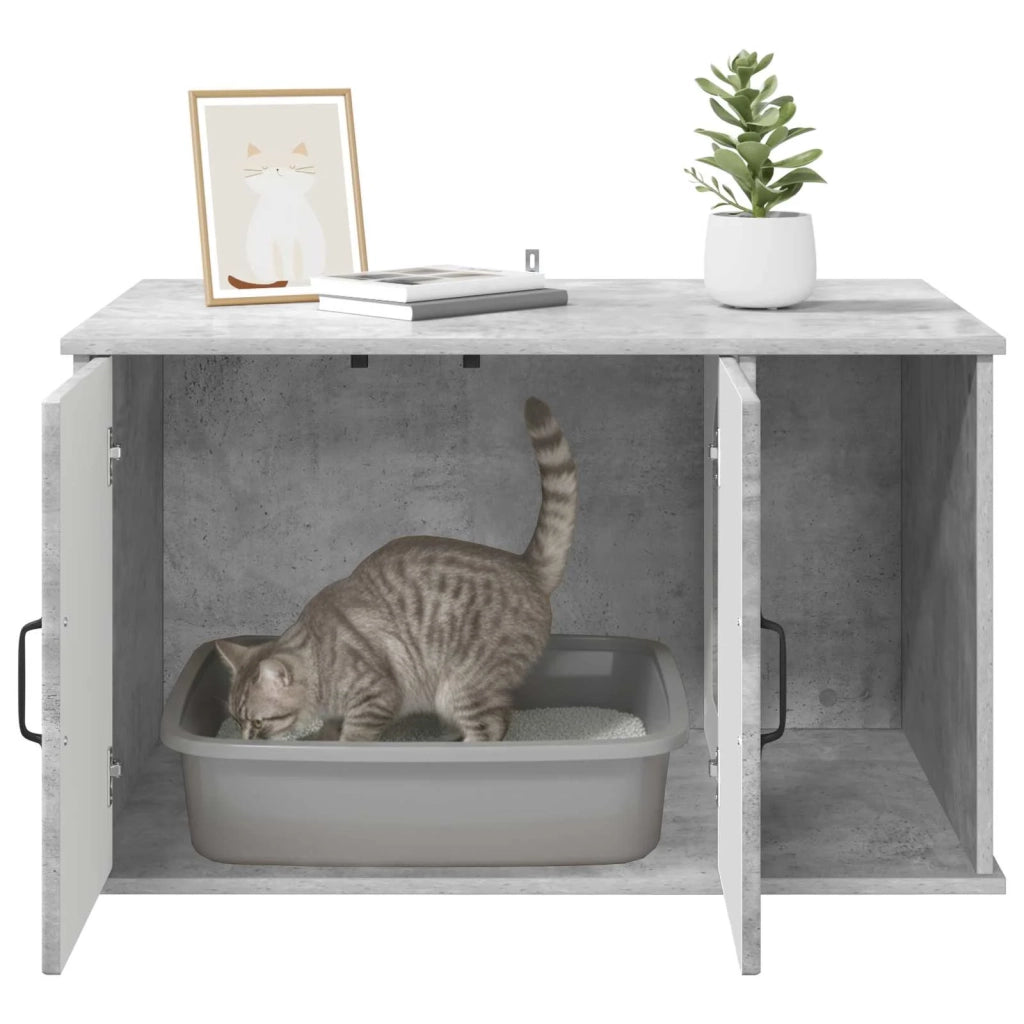 Casa per Gatti Calcestruzzo 85 x 55 x 50 cm Legno multistrato 8000737