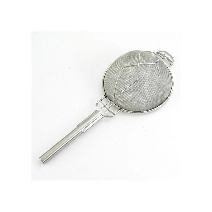 ILSA ILS300130 Colabrodo Rinforzato in Acciaio Inox con Doppia Rete 30 cm colore Acciaio