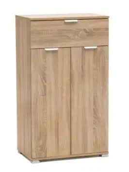 Credenzina moderna 2 ante + cassetto sonoma già montato L60 H105 P38