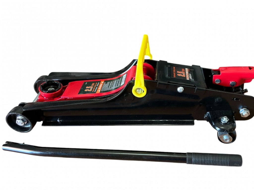 CRICK AUTO 2.5 TON CRIC CARRELLO SOLLEVATORE RIBASSATO BASSO da 85-385mm DT2501