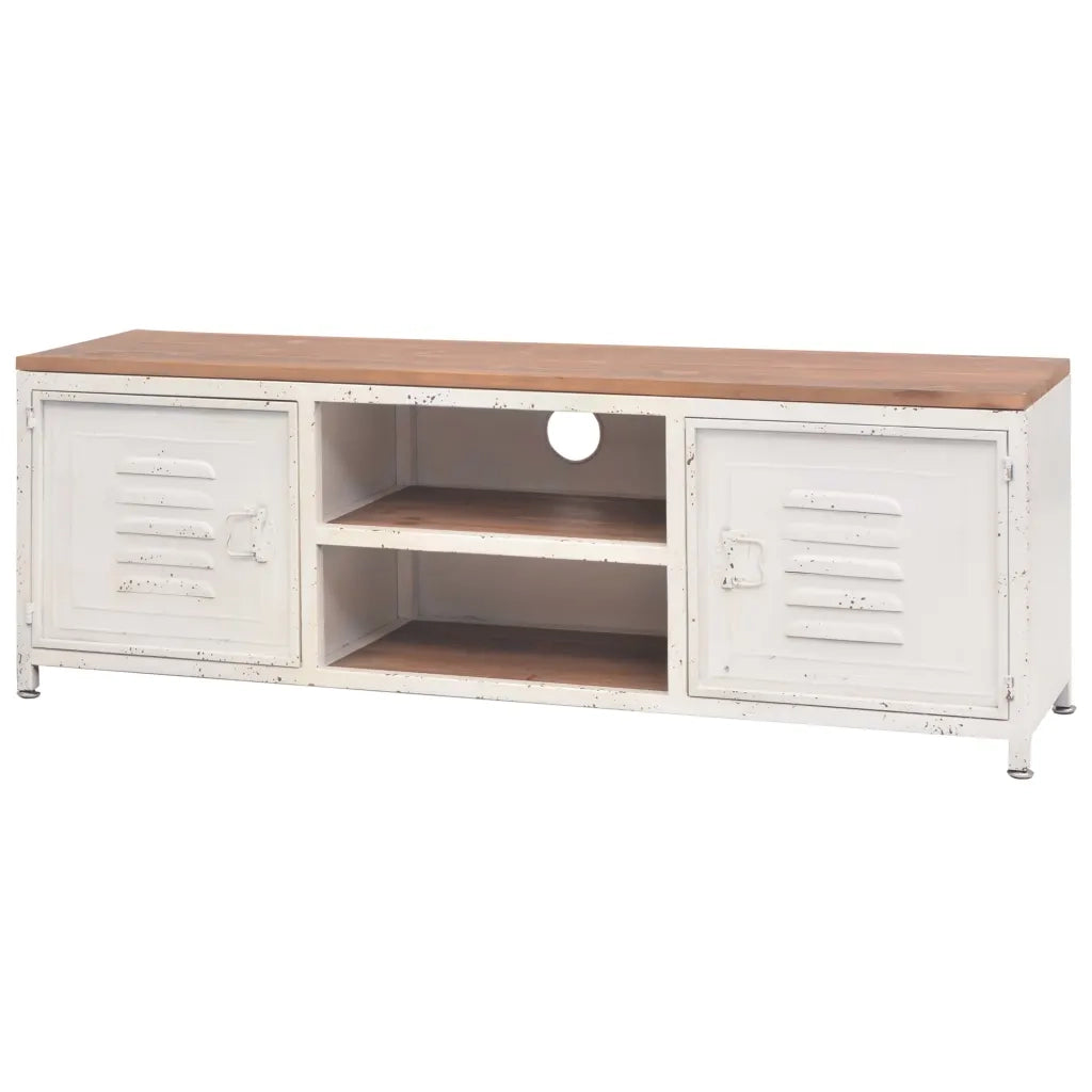 Mobile TV-Mobile per TV-Credenza TV 120x30x40 cm Bianco