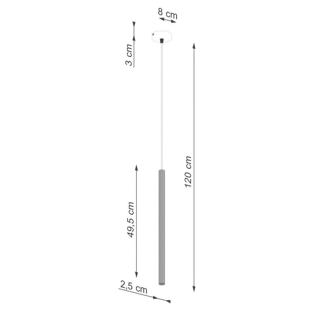Lampada a sospensione ARCHE 1 beige