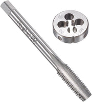 Set di attrezzi per tappe e matrici M7 x 1 mm - uso professionale - set di misuratori di testa di viti - taglio preciso - riparazione - risultati ottimali - set di testa di viti