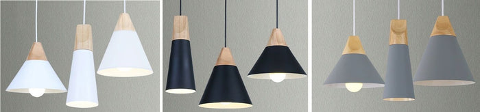 Lampada Da Soffitto Scandi Set Cp Bianca