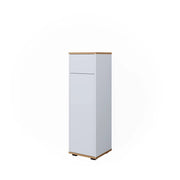 Vicco Mobiletto midi Bianco/Artisan 30 x 97 cm con cassetto