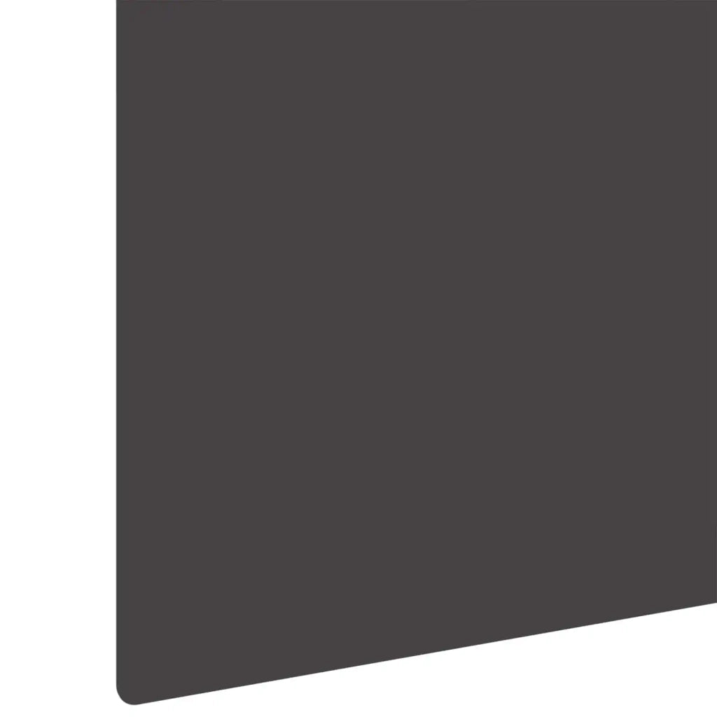 Bordura per Prato 50 pcs 100 x 12 cm Acciaio Nero 8008787