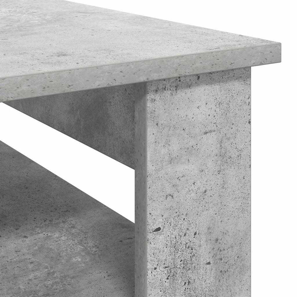Tavolino da salotto Grigio cemento 64 x 54 x 44 cm