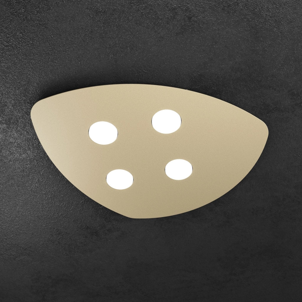 SHAPE APPLIQUE-PLAFONIERA 4 LUCI SABBIA 1143-4-SA