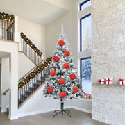 Set di palline di Natale XXL 3 pcs Rosso Plastica 42018856