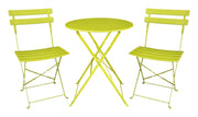 Set tavolo e sedie da giardino pieghevoli lime – Positano TRSP16PO